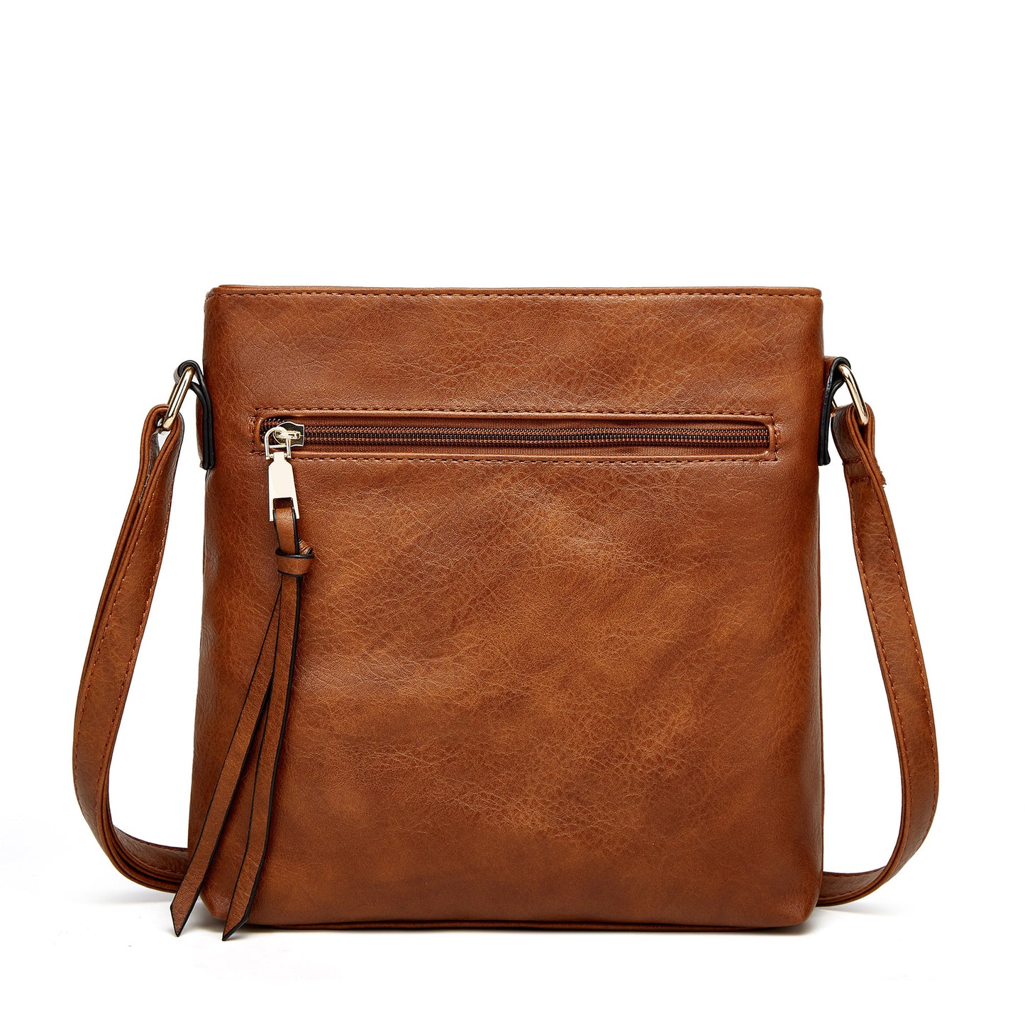 Women's Hot Fashion Simple Soft Leather Batch Tote Bags