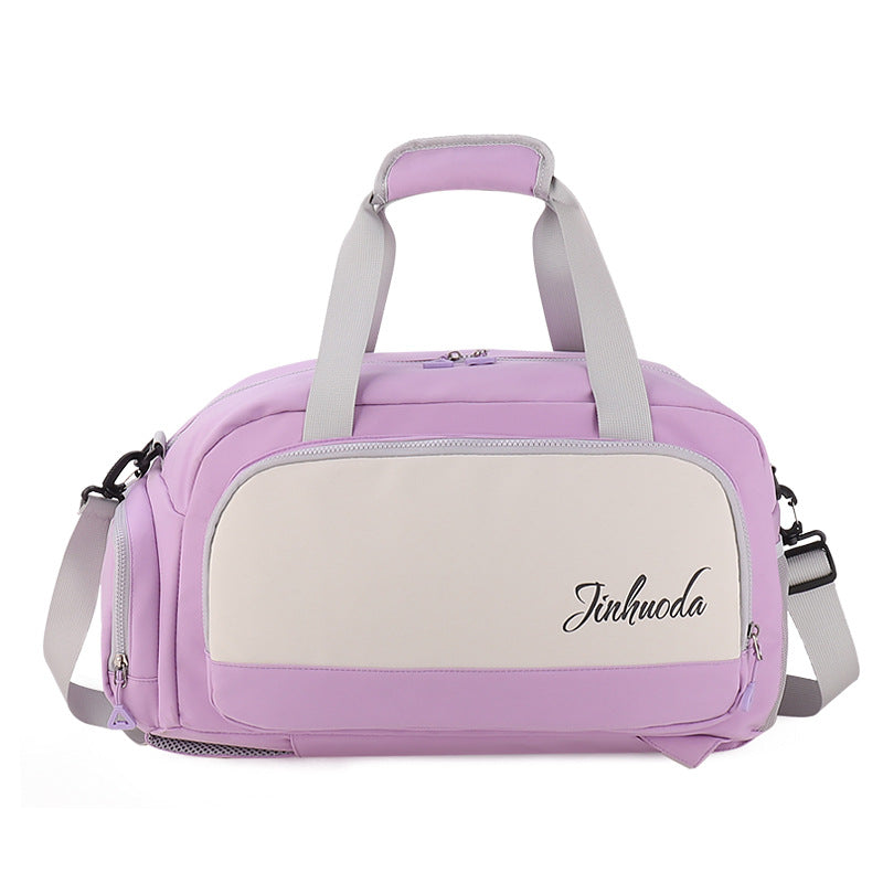Women's With Shoe Compartments Large Capacity Waterproof Travel Bags