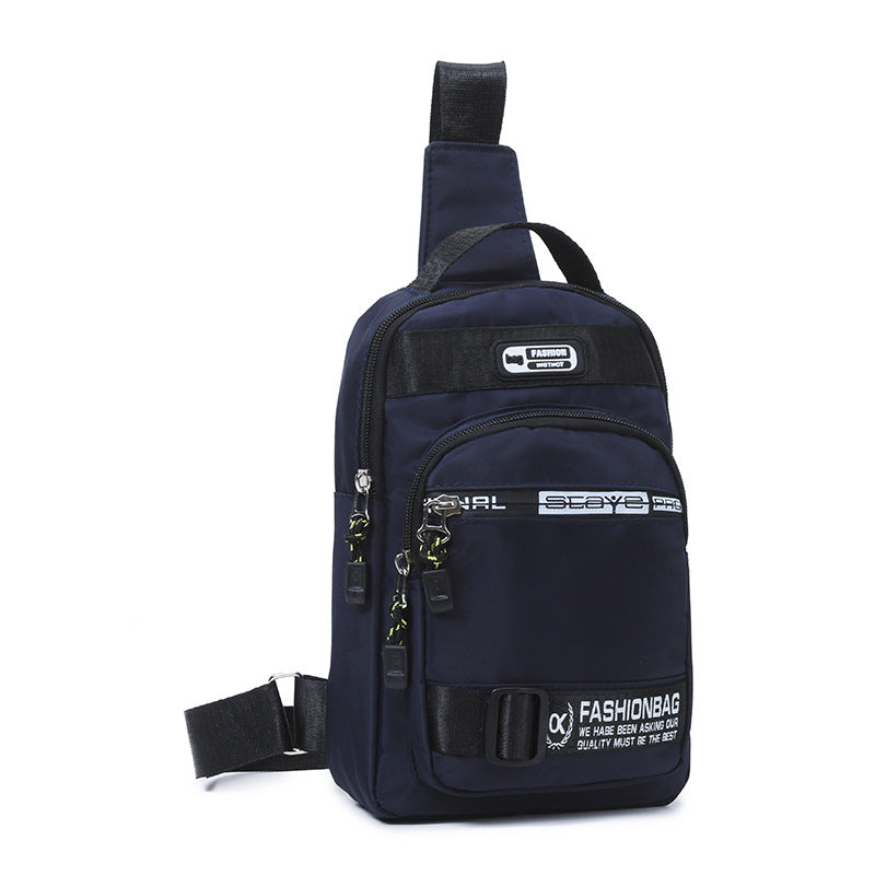 Men's Cool Elegant Running Luminous Waterproof Men's Chest Bags