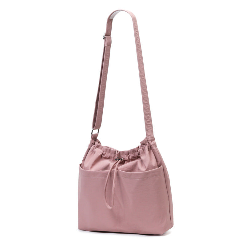 Source Flat Pure Color Fashion Commuter Shoulder Bags