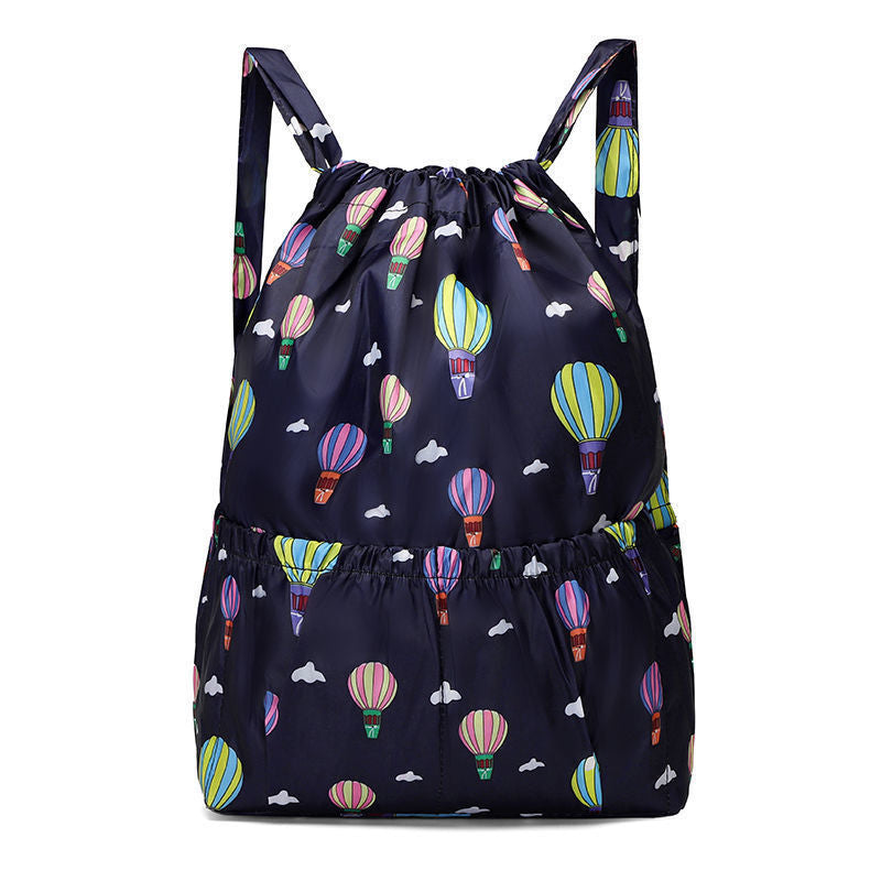 Women's Nylon Bundle Pocket Large Capacity Mummy Backpacks