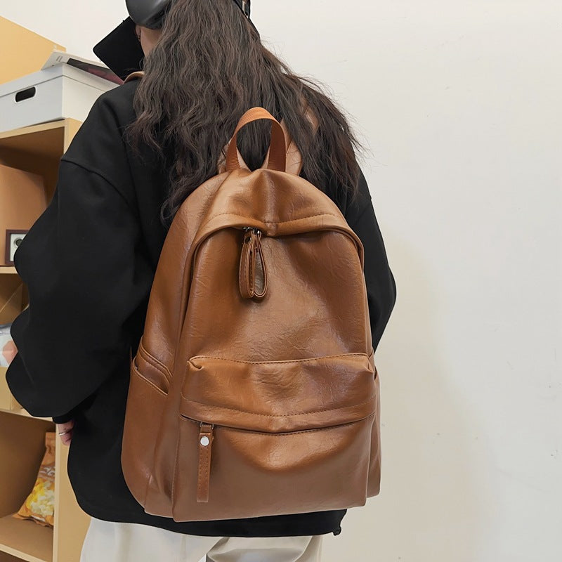 Color Simple Daily Commuter Spring Large Backpacks