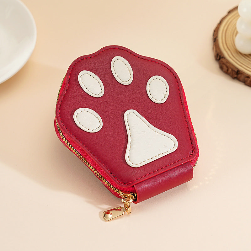 Women's Cat Palm Fashion Cartoon Light Luxury Card Holder