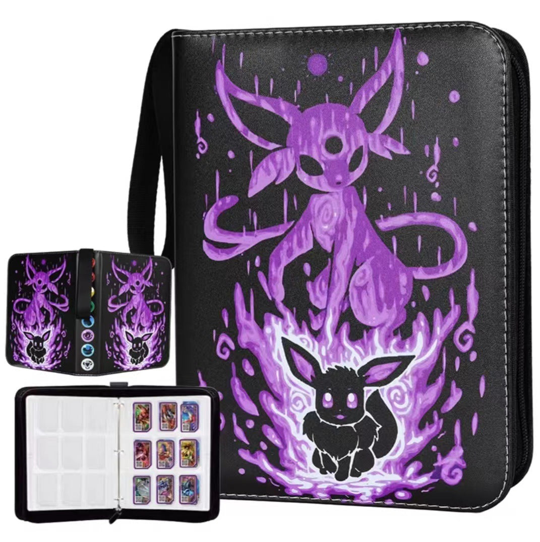 Magic Binder Zipper Waterproof Loose-leaf Storage Card Holder
