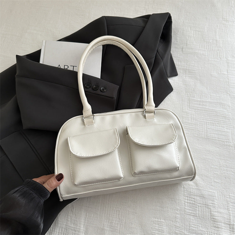 Western Style Leisure Commuter Design Light Luxury One Shoulder Bags
