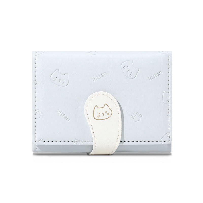 Cat Tail Cute High Fashion Short Card Holder