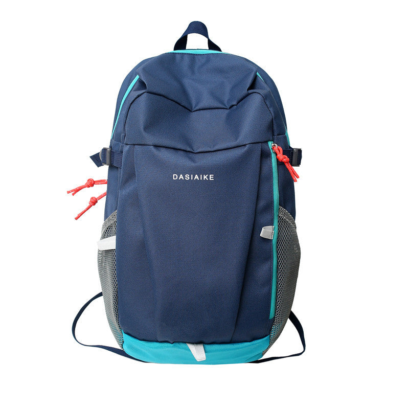 Women's & Men's & Hiking Leisure Large Capacity Couple Middle School Students' Schoolbags