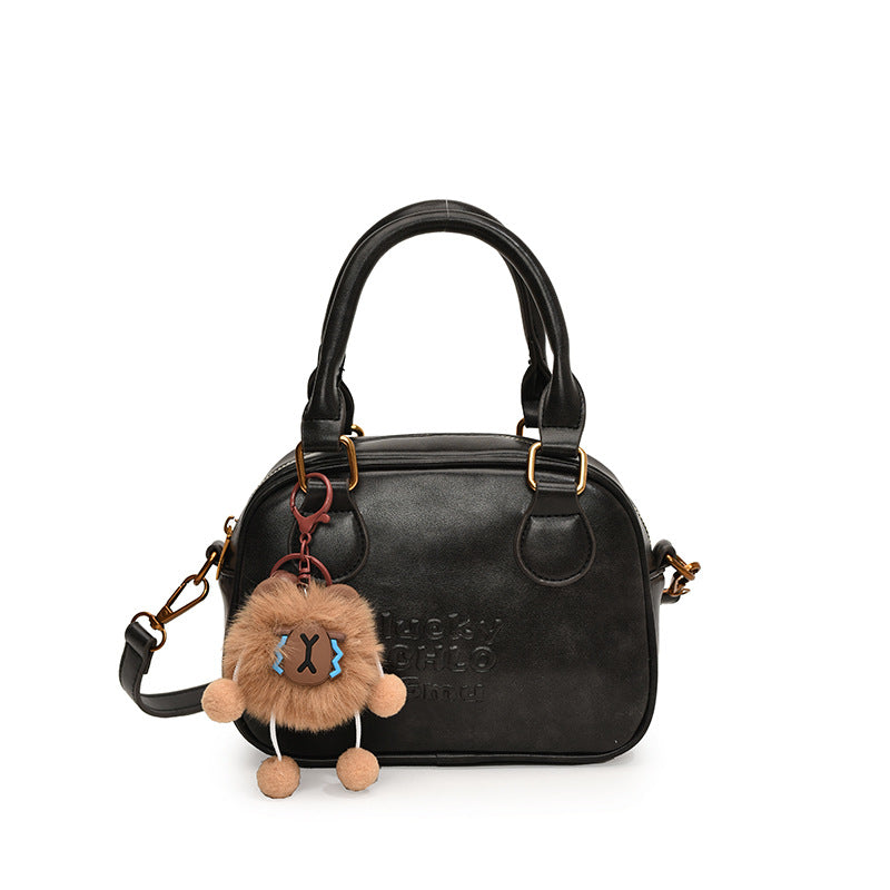 Women's Niche Retro Textured Pillow Fashion For Crossbody Bags