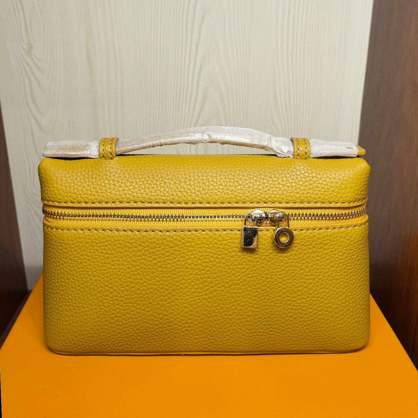 Lunch Box Female Original Label Lychee Pattern Small Square Bags