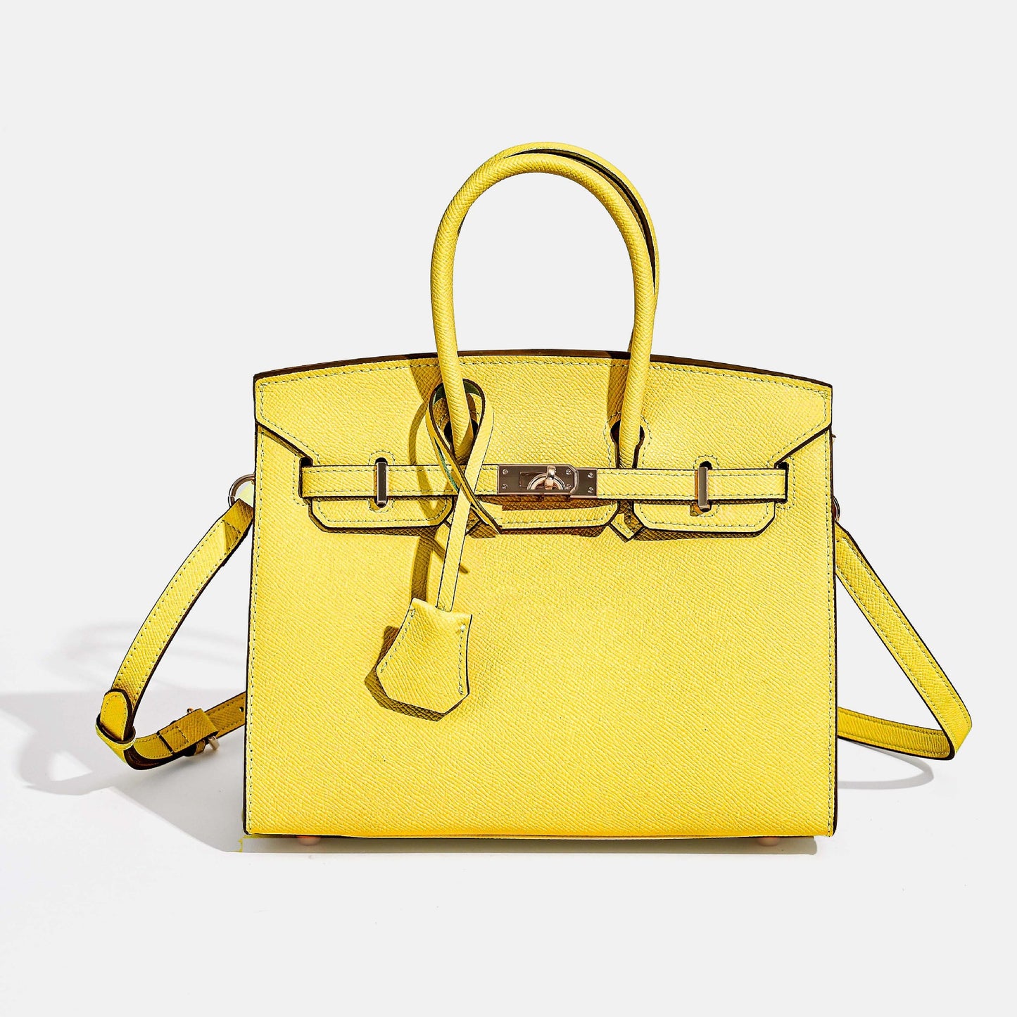 Durable Women's Leather Fashion Large Capacity Handbags