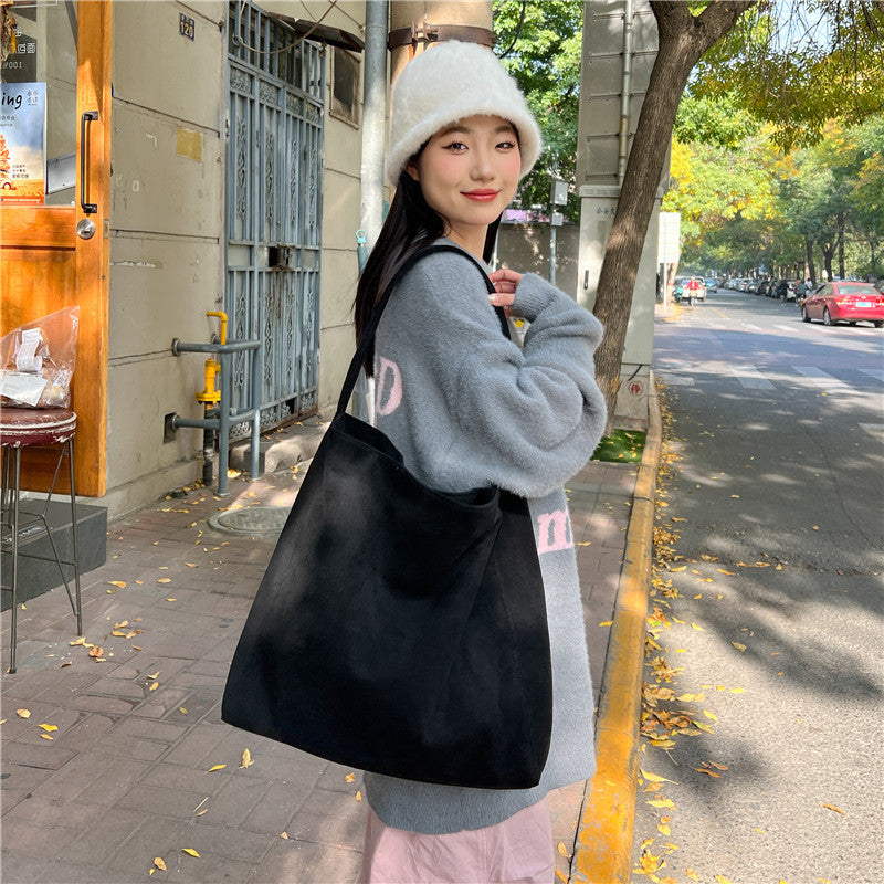Women's Trendy Design Solid Color Popular Underarm Arm Bags