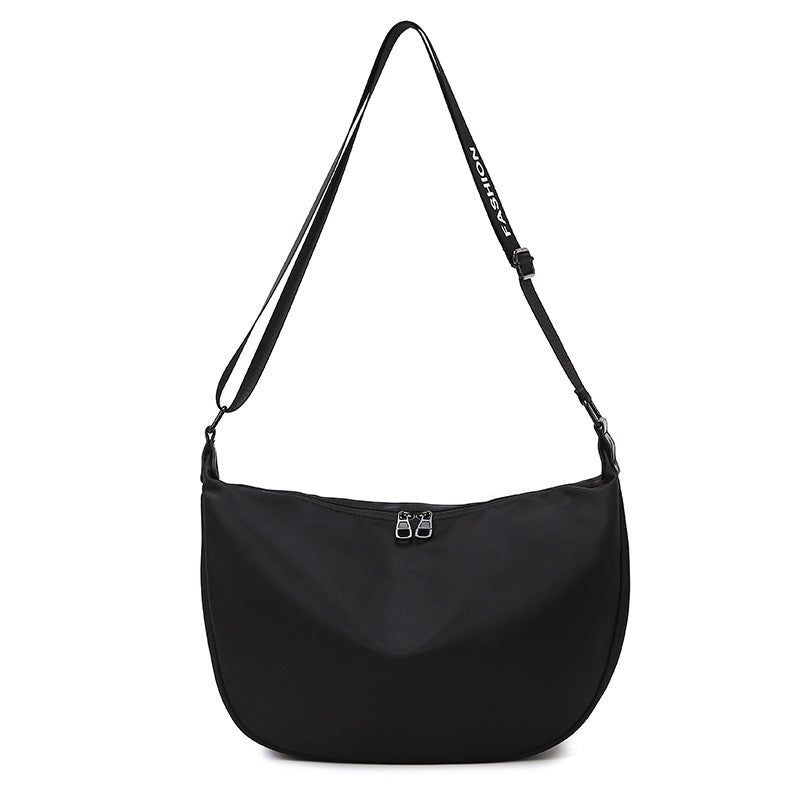 Source Simple Oxford Cloth Waterproof Selenodont Dumpling Crossbody Bags