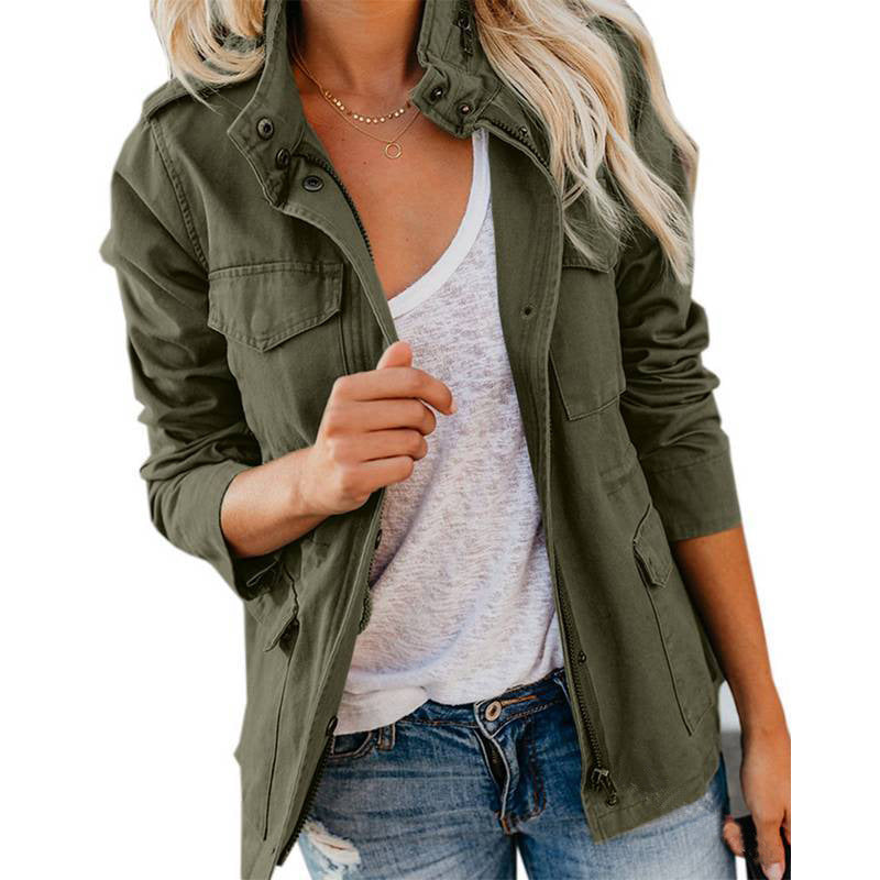 Slim Fit Fashion Fashionmonger Solid Color Jackets