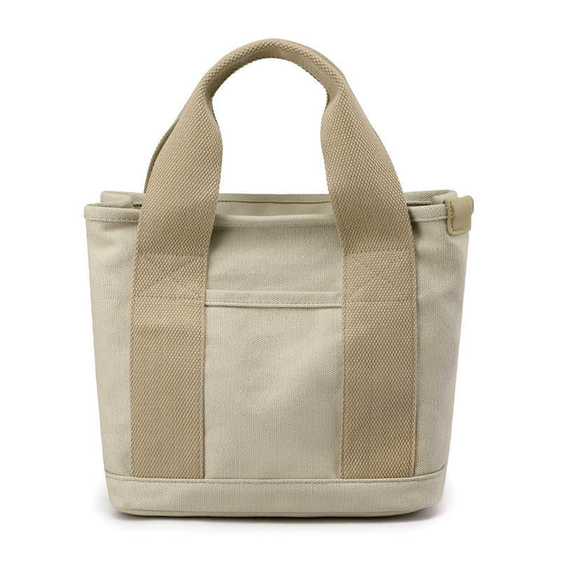 With Zipper Minority Simple Portable Thickened Shoulder Bags