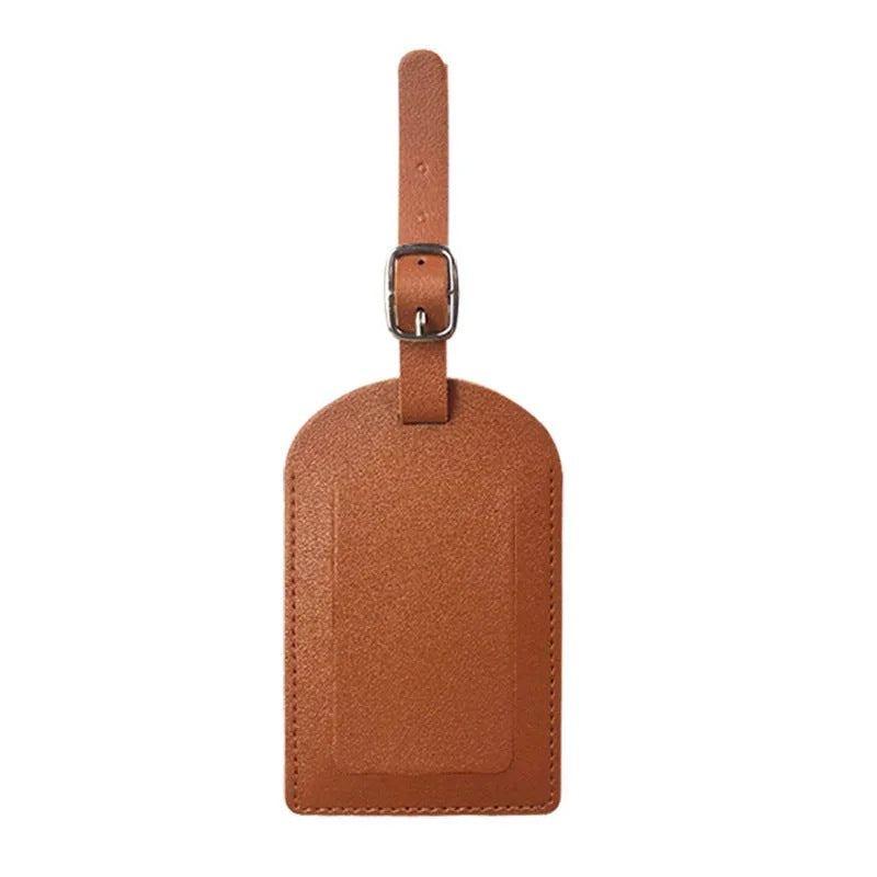 Leather Boarding Passport Baggage Tag Set Id Package
