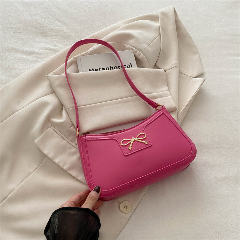 Women's Advanced Texture Underarm Fashion Portable Western Armpit Bags