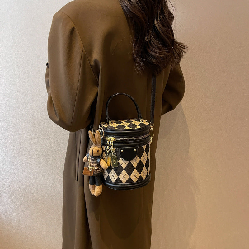 Women's Retro Easy Matching Autumn Fashion Texture Shoulder Bags