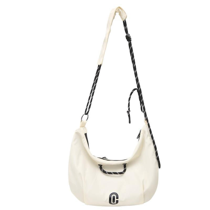 Women's & Men's & Personality Nylon Dumpling Large Capacity Canvas Shoulder Bags
