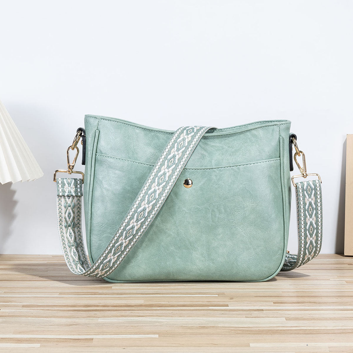 Women's Unique Leather Texture Simple Fashion Shoulder Bags
