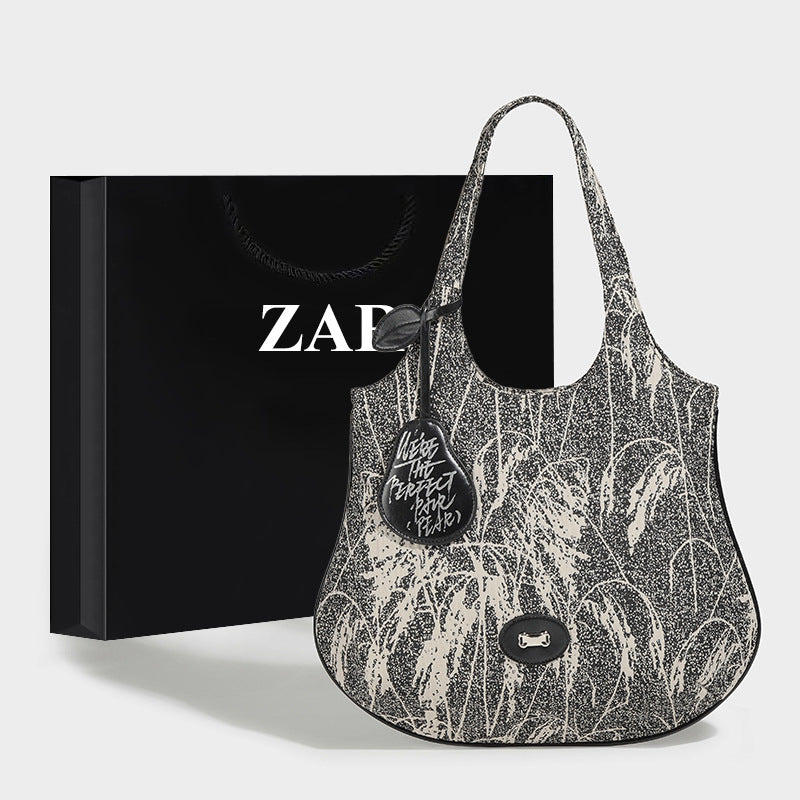 Pear Large Capacity Suede Female Commute Tote Bags