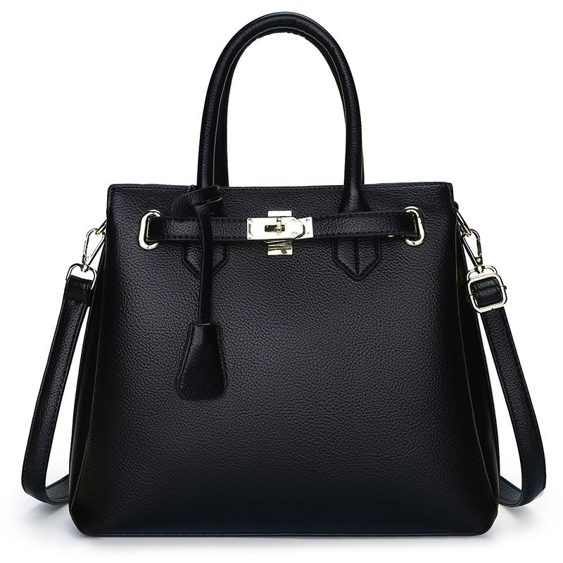 Women's Platinum Simple High-grade Hand Fashion Large Handbags