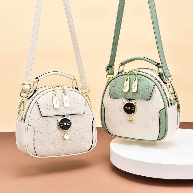 Women's High-grade Fashion Korean Style Portable Large Crossbody Bags