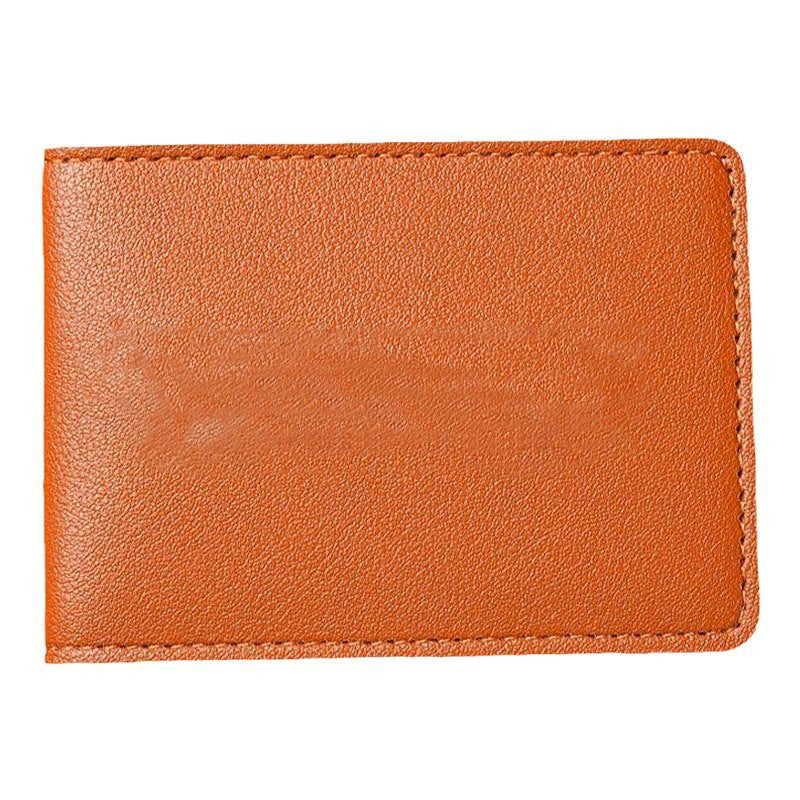 Blank Color Driving License Leather Protective Id Package