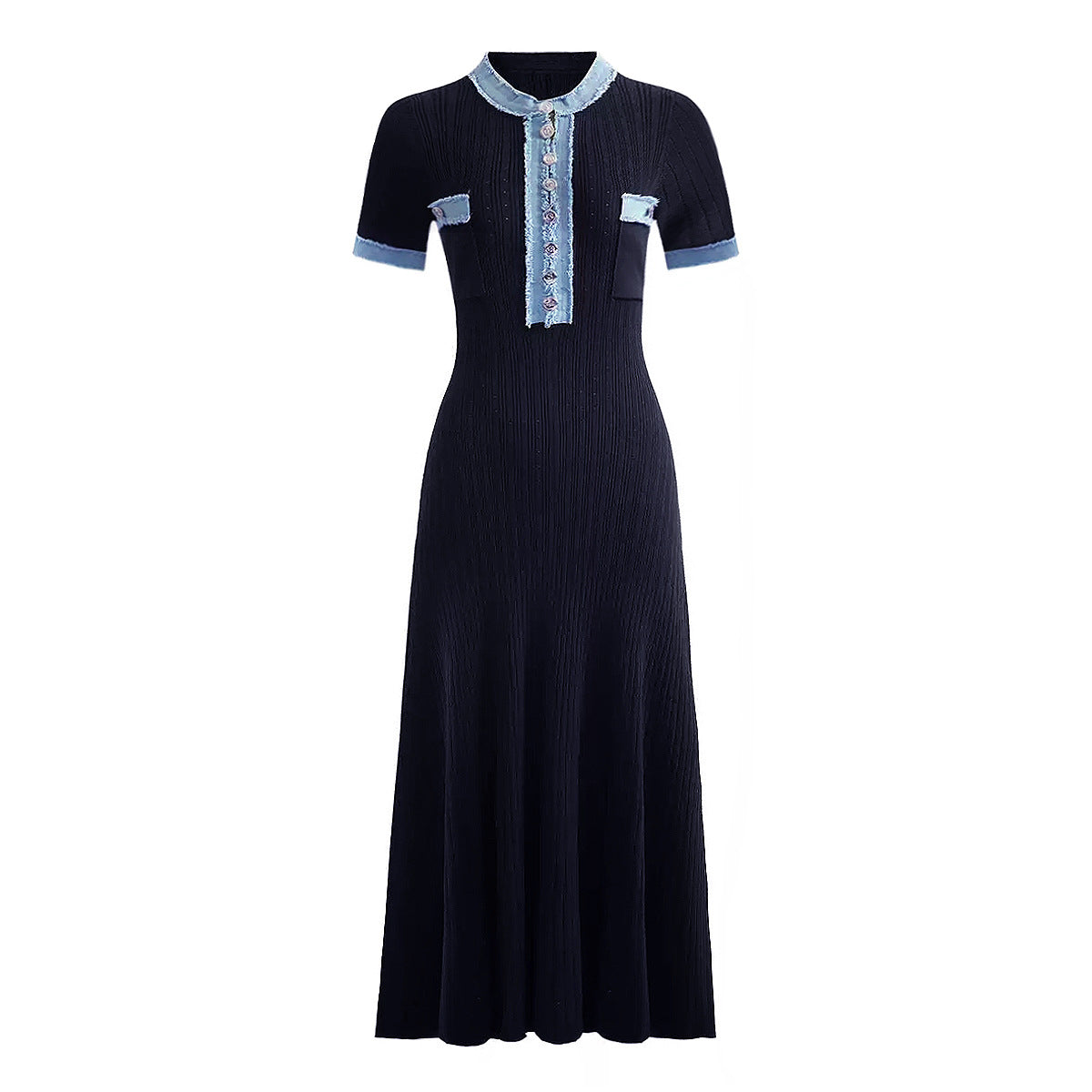 Women's Denim Simple Elegant Slim Slimming Long Dresses