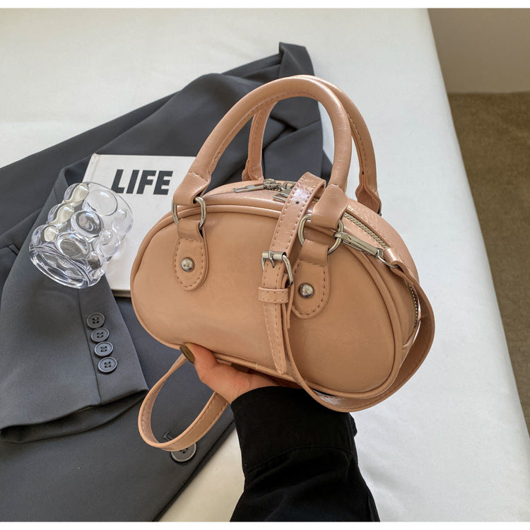 Women's Korean Style Simple Design Retro Fashionable Crossbody Bags