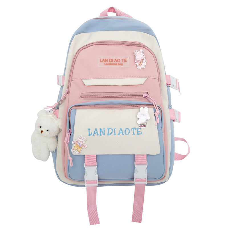 Women's & Men's Matching Fashion Early High College Trendy Large Backpacks