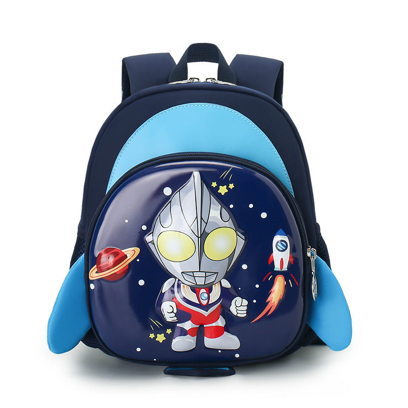 Children's Western Style Shark Egg Shell Cute Kindergarten School Bags