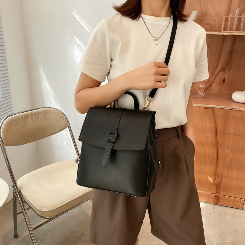 Women's Korean Soft Surface Fashion Trendy Backpacks