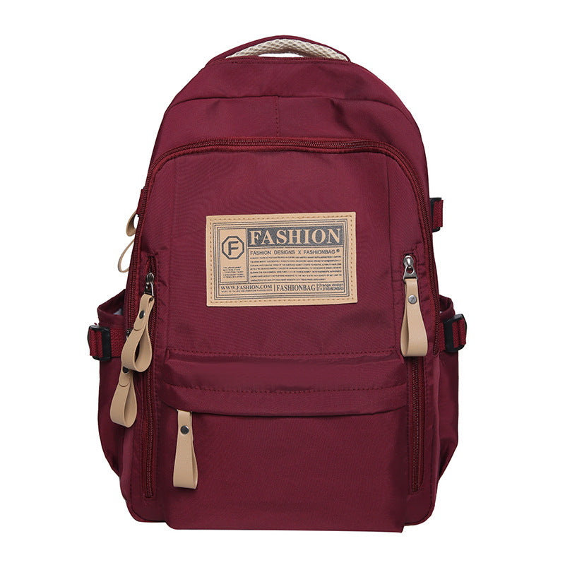 Women's Mori Style Large Capacity Solid Color Backpacks