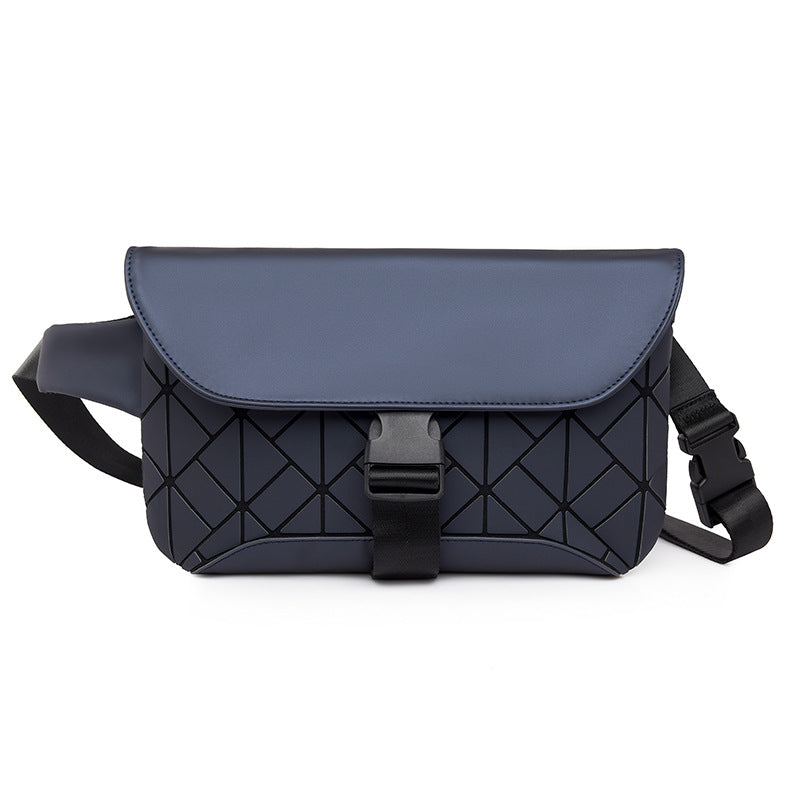 Men's Diamond Design Sense Fashion Trend Korean Bags