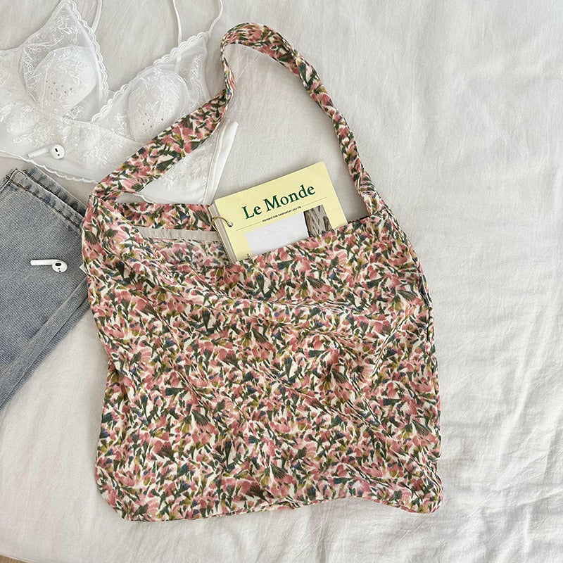 Women's Korean Style Versatile Large Capacity Shopping Shoulder Bags