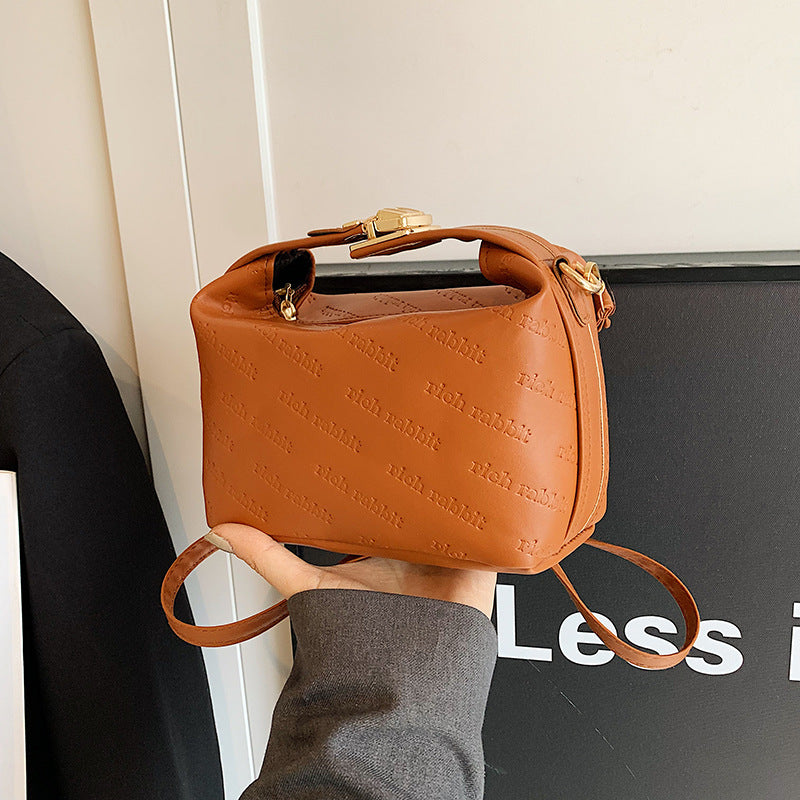 Women's Simple Western Style Niche Korean Today Shoulder Bags
