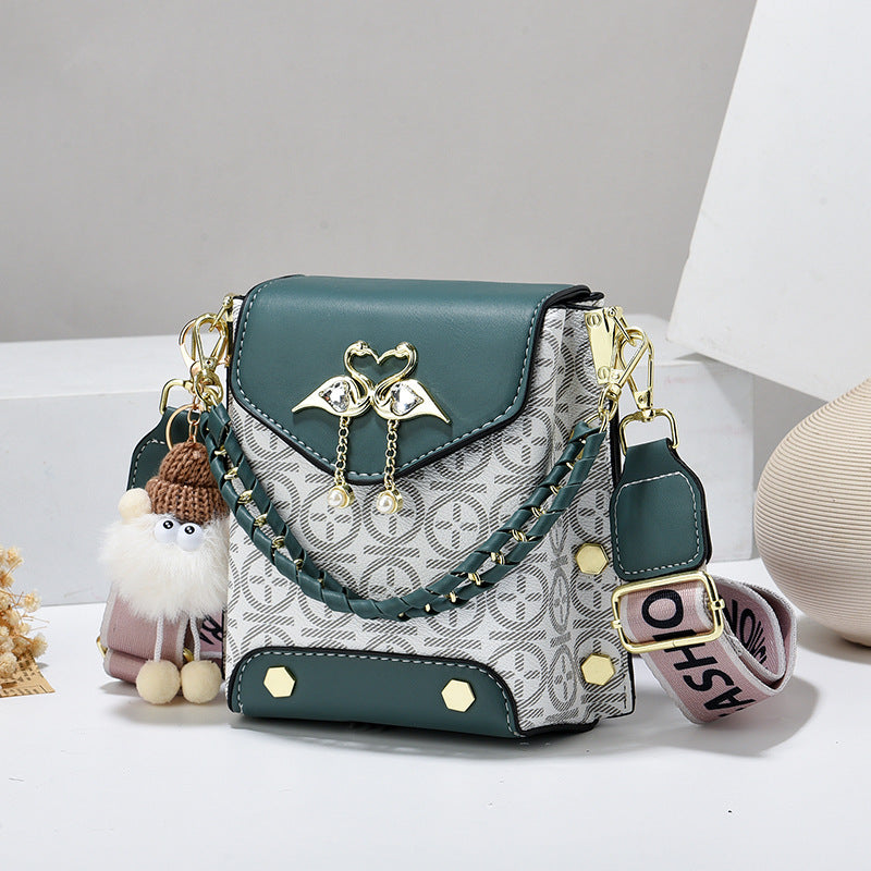 Classic Korean Simple Summer Mobile Female Shoulder Bags