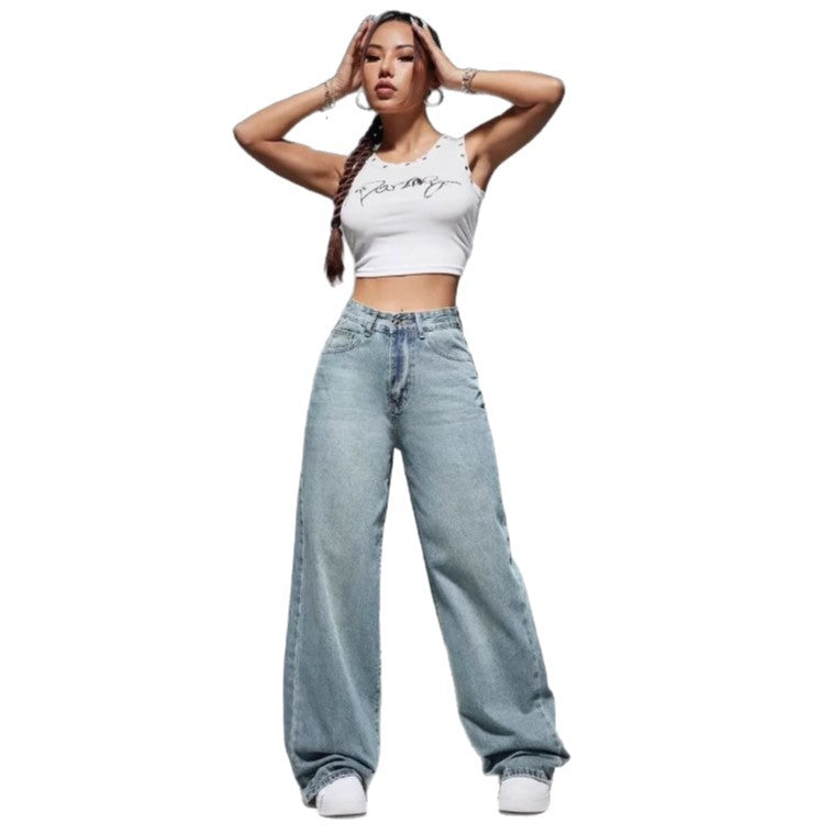 Women's Elegant New Russian Wide Leg Jeans