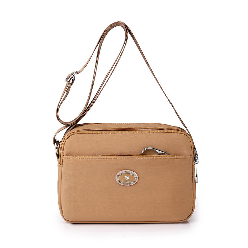 Women's Fashionable Lightweight Nylon Large Capacity Portable Crossbody Bags