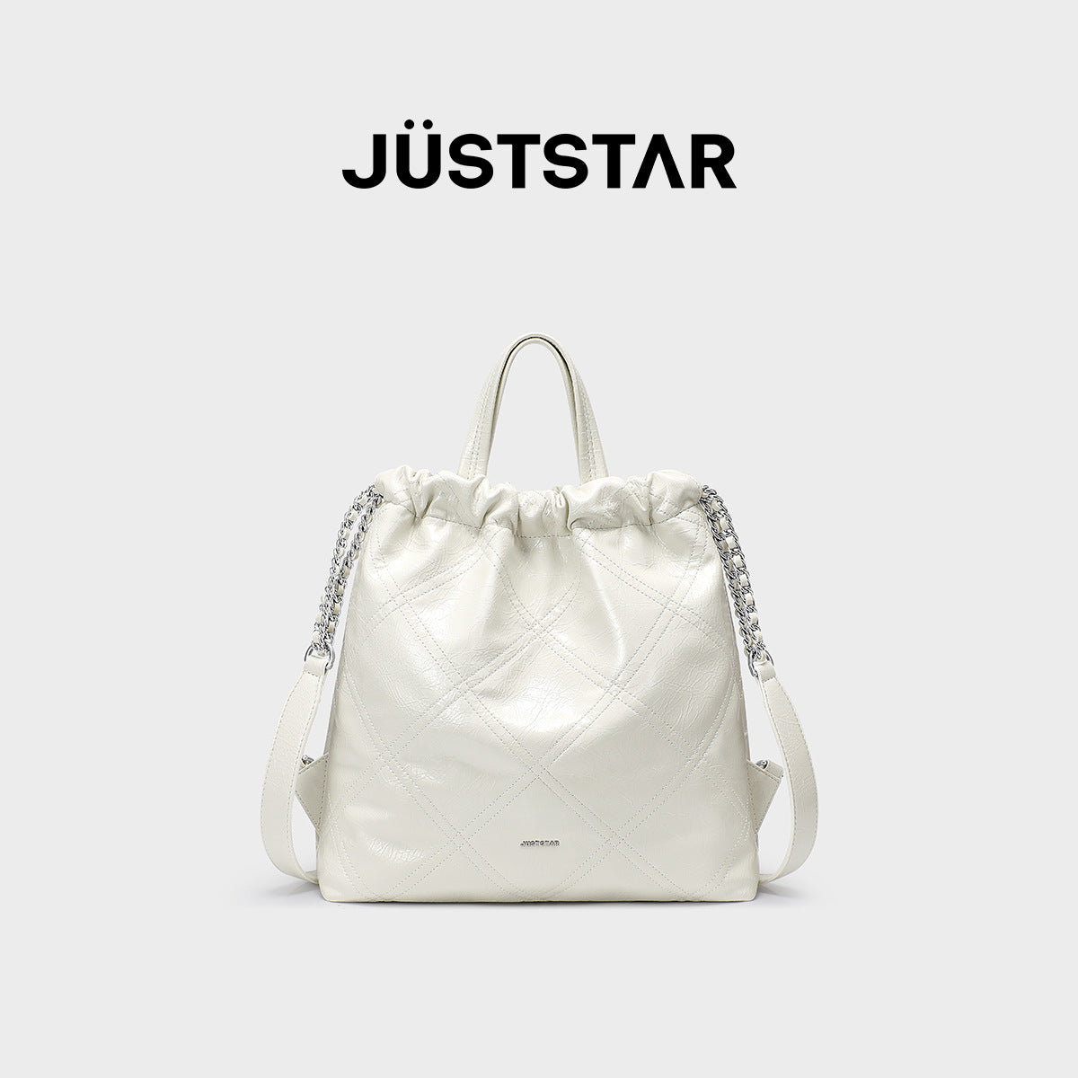 Star Garbage Hobo Female Rhombus Portable Backpacks
