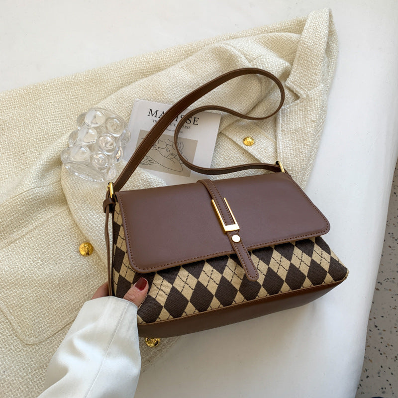 Women's Large Capacity Fashionable Niche High-grade Western Crossbody Bags