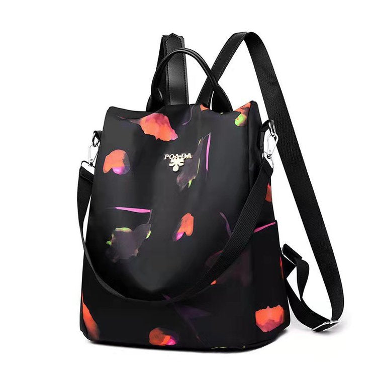 Women's Pretty Waterproof Large Capacity Nylon Backpacks