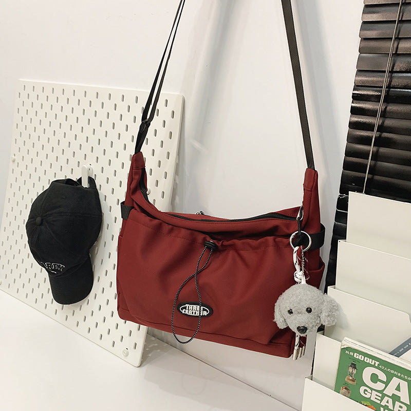 Women's & Men's & Style Fashion Neutral Dark Minimalist Nylon Bags