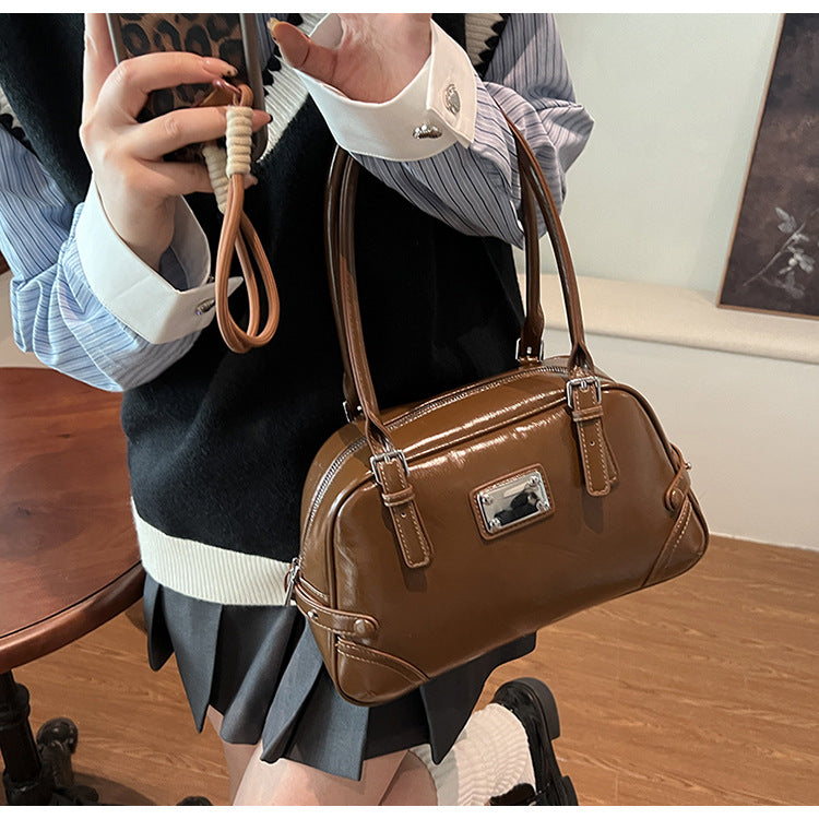 Women's High-grade Large Capacity Bowling Stylish Good Shoulder Bags