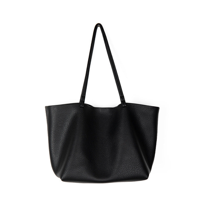 Women's Pattern Soft Leather For Underarm Simple Tote Bags