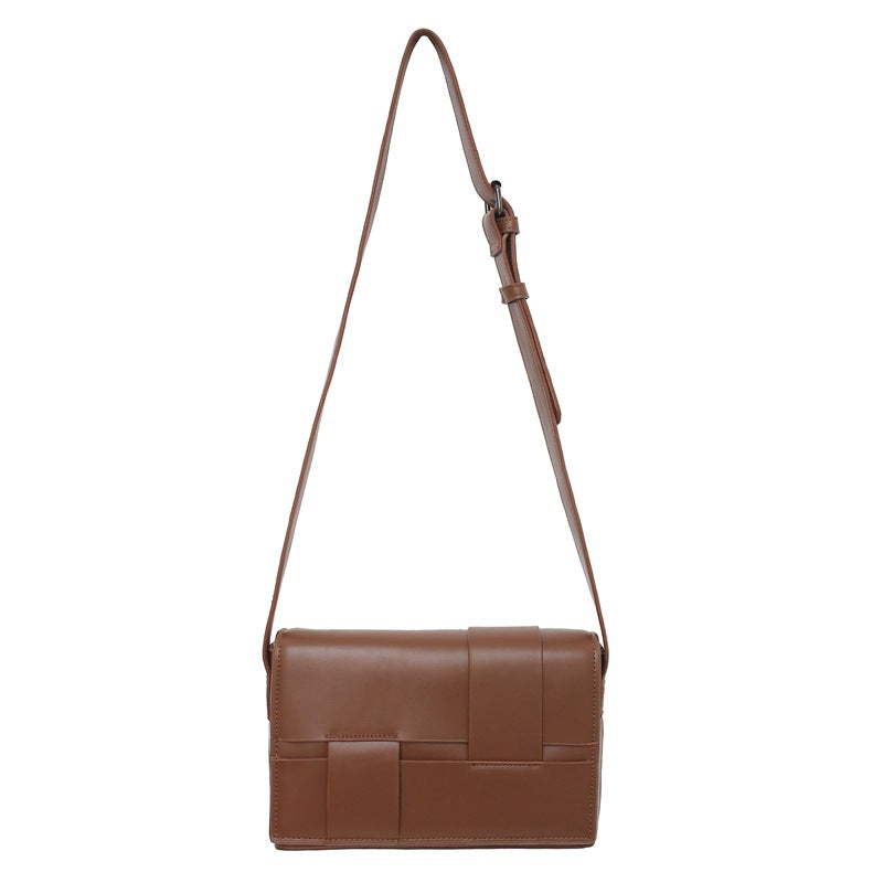 Women's & Men's & Style Fashion Woven Retro Flip Men's Messenger Bags