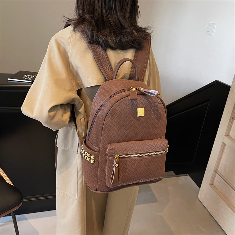 Women's Capacity Korean Style Fashion Trendy Soft Backpacks