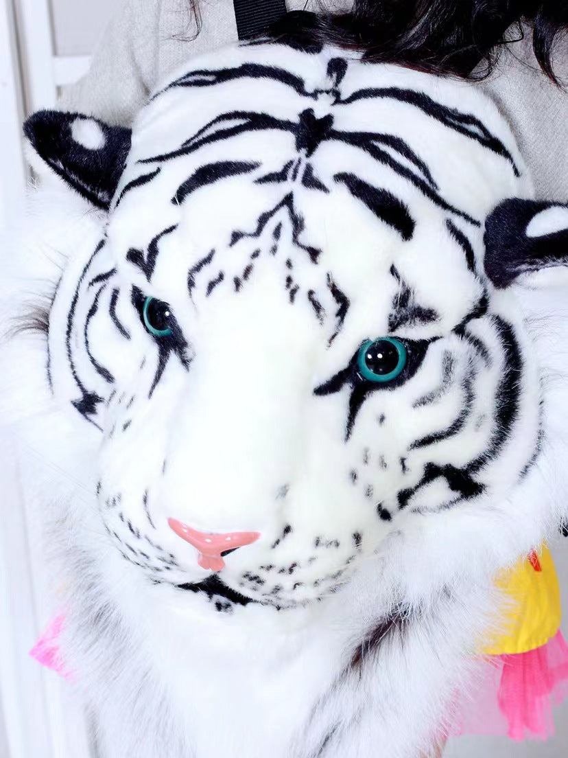 Creative Personality Tiger Head Street Trend Backpacks