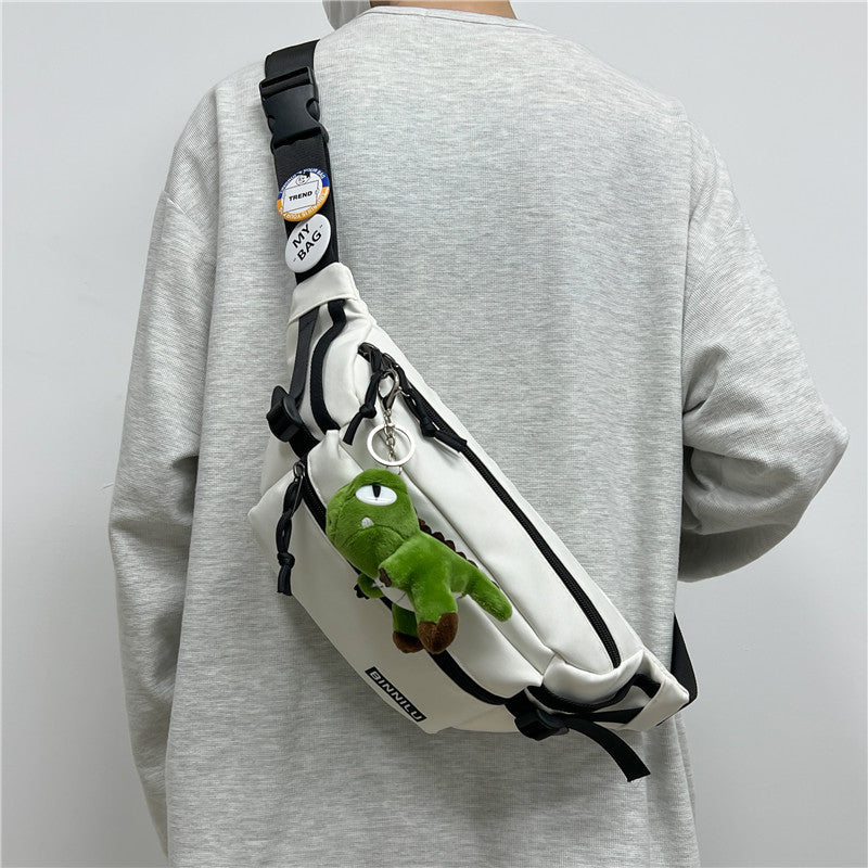 Men's Large Capacity Waterproof Female Korean Style Men's Chest Bags