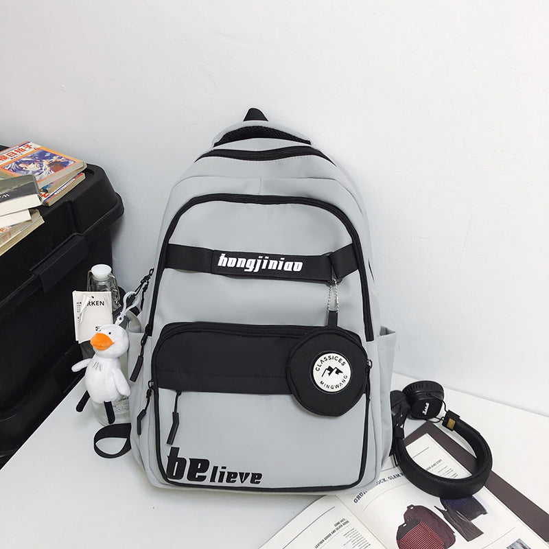 Men's High-grade Large Capacity College High Fashion Backpacks